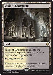 Vault of Champions [Commander Legends] | Mindsight Gaming