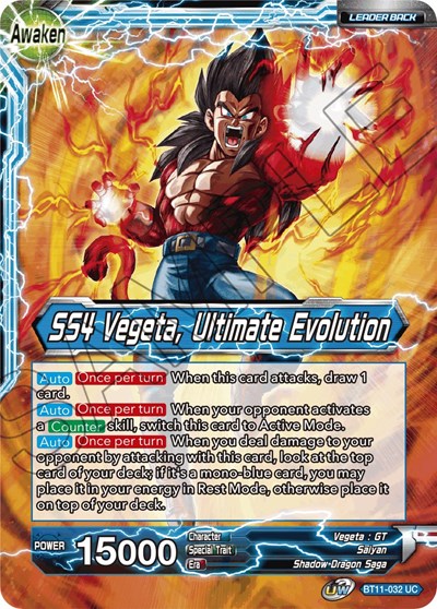 Vegeta // SS4 Vegeta, Ultimate Evolution [BT11-032] | Mindsight Gaming