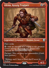 Alena, Kessig Trapper (Foil Etched) [Commander Legends] | Mindsight Gaming