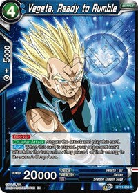 Vegeta, Ready to Rumble [BT11-053] | Mindsight Gaming