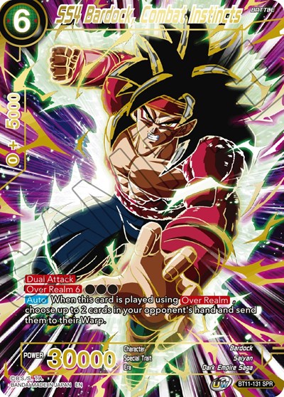 SS4 Bardock, Combat Instincts (SPR) [BT11-131] | Mindsight Gaming