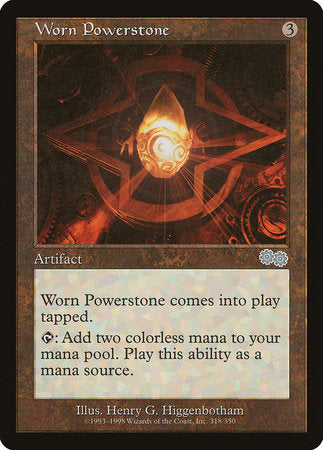 Worn Powerstone [Urza's Saga] | Mindsight Gaming