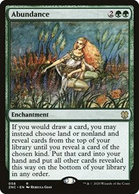 Abundance [Zendikar Rising Commander] | Mindsight Gaming