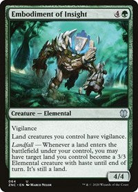 Embodiment of Insight [Zendikar Rising Commander] | Mindsight Gaming