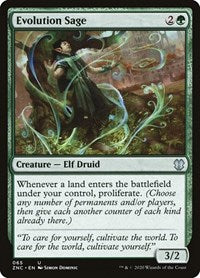 Evolution Sage [Zendikar Rising Commander] | Mindsight Gaming