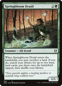 Springbloom Druid [Zendikar Rising Commander] | Mindsight Gaming