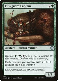 Tuskguard Captain [Zendikar Rising Commander] | Mindsight Gaming