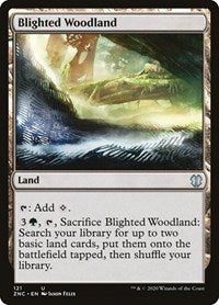 Blighted Woodland [Zendikar Rising Commander] | Mindsight Gaming