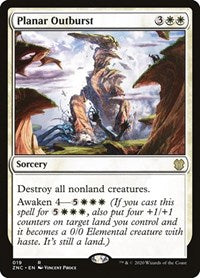 Planar Outburst [Zendikar Rising Commander] | Mindsight Gaming