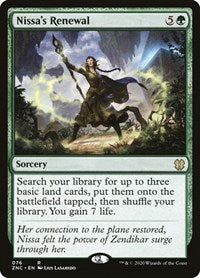 Nissa's Renewal [Zendikar Rising Commander] | Mindsight Gaming