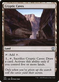 Cryptic Caves [Zendikar Rising Commander] | Mindsight Gaming