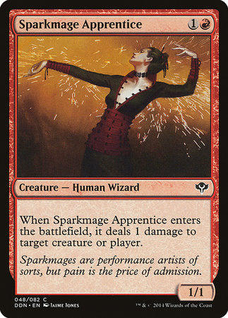 Sparkmage Apprentice [Duel Decks: Speed vs. Cunning] | Mindsight Gaming