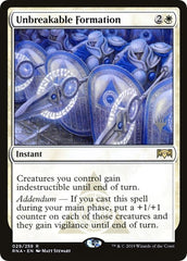 Unbreakable Formation [Ravnica Allegiance Promos] | Mindsight Gaming