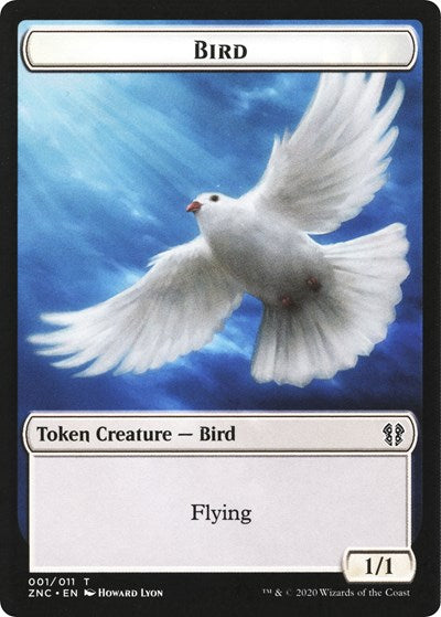 Bird // Kor Ally Double-sided Token [Commander: Zendikar Rising] | Mindsight Gaming