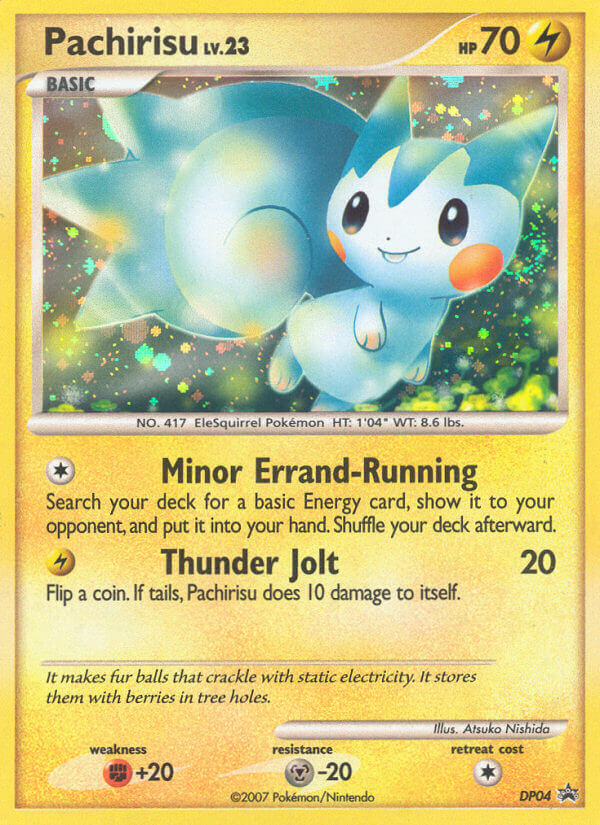 Pachirisu (DP04) [Diamond & Pearl: Black Star Promos] | Mindsight Gaming