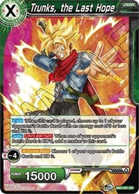 Trunks, the Last Hope [DB3-051] | Mindsight Gaming