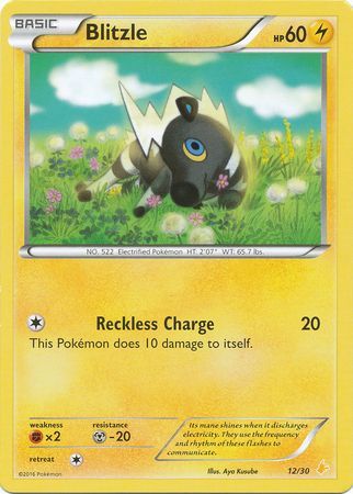 Blitzle (12/30) [XY: Trainer Kit 3 - Pikachu Libre] | Mindsight Gaming