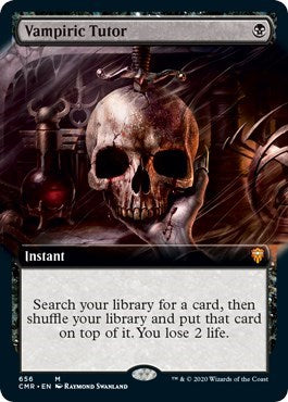 Vampiric Tutor (Extended Art) [Commander Legends] | Mindsight Gaming