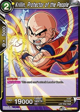Krillin, Protector of the People [DB3-085] | Mindsight Gaming