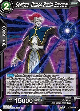 Demigra, Demon Realm Sorcerer [DB3-111] | Mindsight Gaming