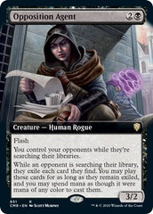 Opposition Agent (Extended Art) [Commander Legends] | Mindsight Gaming