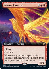 Aurora Phoenix (Extended Art) [Commander Legends] | Mindsight Gaming