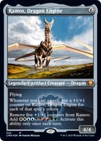 Ramos, Dragon Engine (Foil Etched) [Commander Legends] | Mindsight Gaming