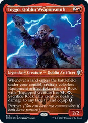 Toggo, Goblin Weaponsmith (Foil Etched) [Commander Legends] | Mindsight Gaming