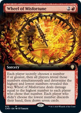 Wheel of Misfortune (Extended Art) [Commander Legends] | Mindsight Gaming