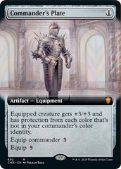 Commander's Plate (Extended Art) [Commander Legends] | Mindsight Gaming