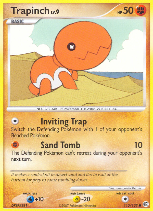 Trapinch (115/132) [Diamond & Pearl: Secret Wonders] | Mindsight Gaming