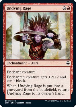 Undying Rage [Commander Legends] | Mindsight Gaming