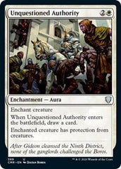 Unquestioned Authority [Commander Legends] | Mindsight Gaming