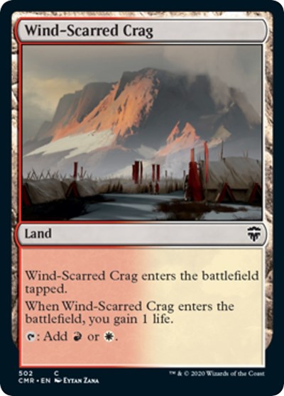 Wind-Scarred Crag [Commander Legends] | Mindsight Gaming