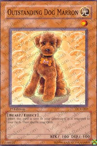 Outstanding Dog Marron [DCR-062] Common | Mindsight Gaming