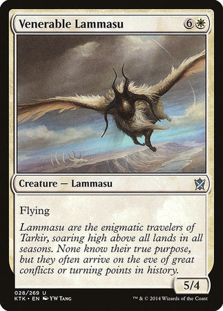 Venerable Lammasu [Khans of Tarkir] | Mindsight Gaming