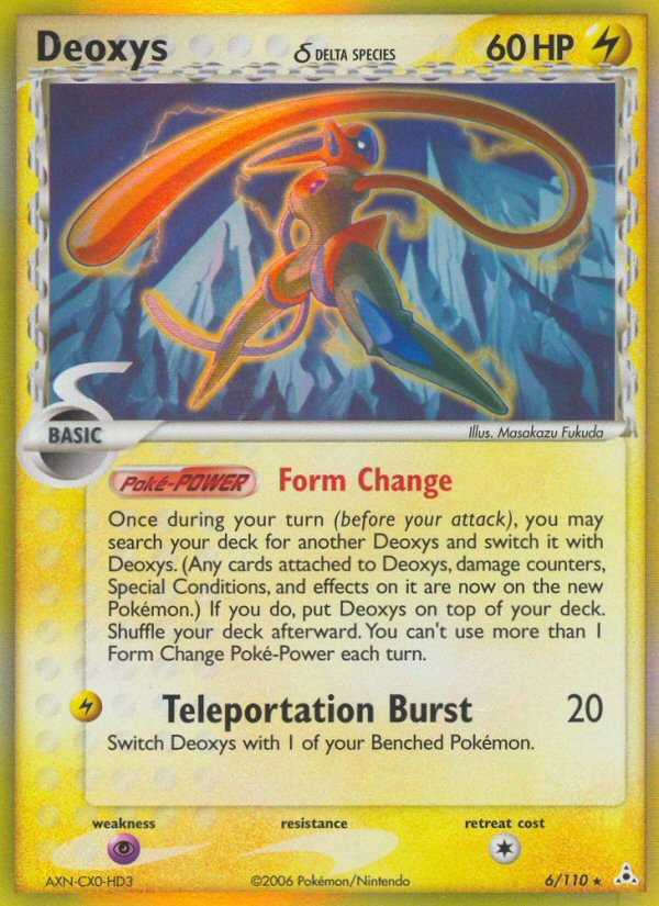 Deoxys (6/110) (Delta Species) [EX: Holon Phantoms] | Mindsight Gaming