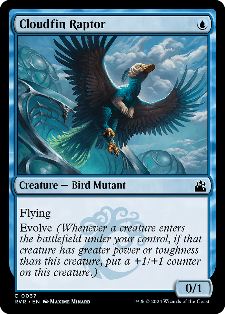 Cloudfin Raptor [Ravnica Remastered] | Mindsight Gaming