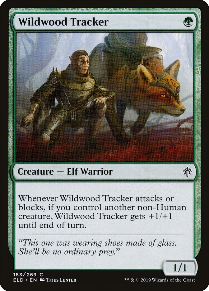 Wildwood Tracker [Throne of Eldraine] | Mindsight Gaming