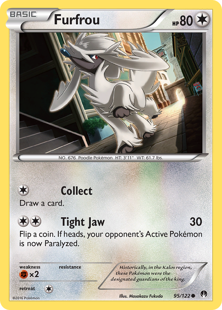 Furfrou (95/122) [XY: BREAKpoint] | Mindsight Gaming