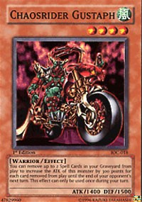 Chaosrider Gustaph [IOC-018] Super Rare | Mindsight Gaming