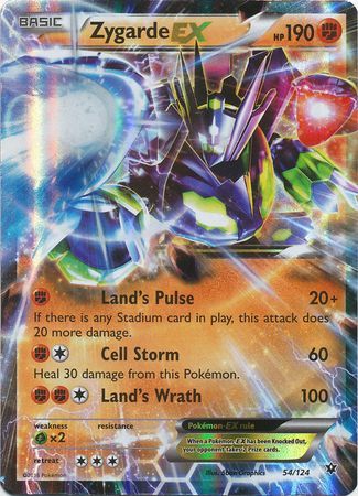 Zygarde EX (54/124) (Jumbo Card) [XY: Fates Collide] | Mindsight Gaming