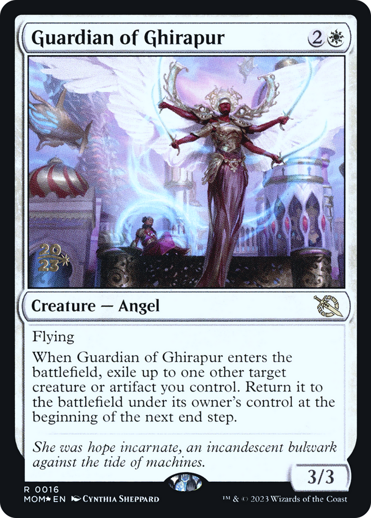 Guardian of Ghirapur [March of the Machine Prerelease Promos] | Mindsight Gaming