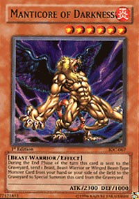 Manticore of Darkness [IOC-067] Ultra Rare | Mindsight Gaming