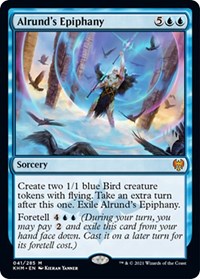 Alrund's Epiphany [Kaldheim Promos] | Mindsight Gaming