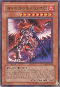 Horus the Black Flame Dragon LV8 [SOD-EN008] Ultra Rare | Mindsight Gaming