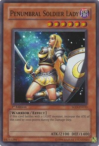 Penumbral Soldier Lady [SOD-EN033] Super Rare | Mindsight Gaming