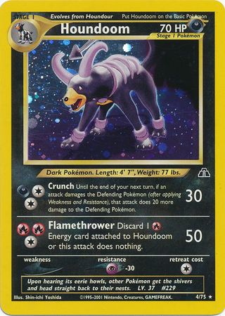 Houndoom (4/75) [Neo Discovery Unlimited] | Mindsight Gaming