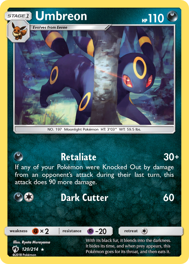 Umbreon (120/214) [Sun & Moon: Lost Thunder] | Mindsight Gaming