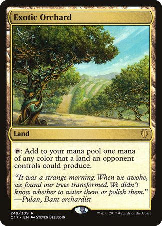 Exotic Orchard [Commander 2017] | Mindsight Gaming